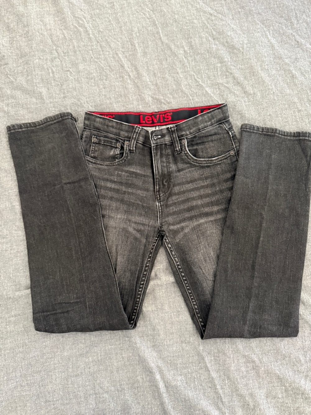 Levi's Black washed Jeans 514 size 27W 29L